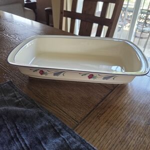 Lenox "Poppies On Blue" Rectangular Casserole Dish